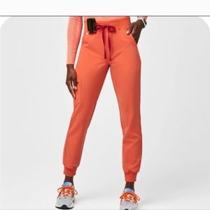 Women's Orange Jogger Pants